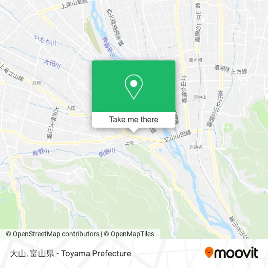 大山 map
