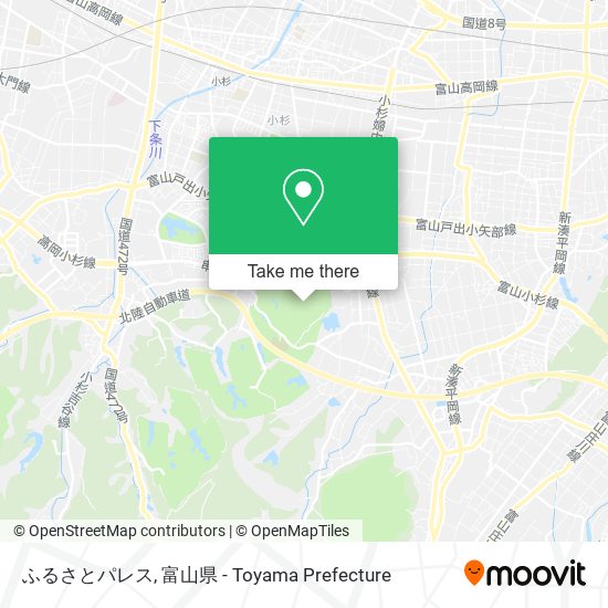 ふるさとパレス map