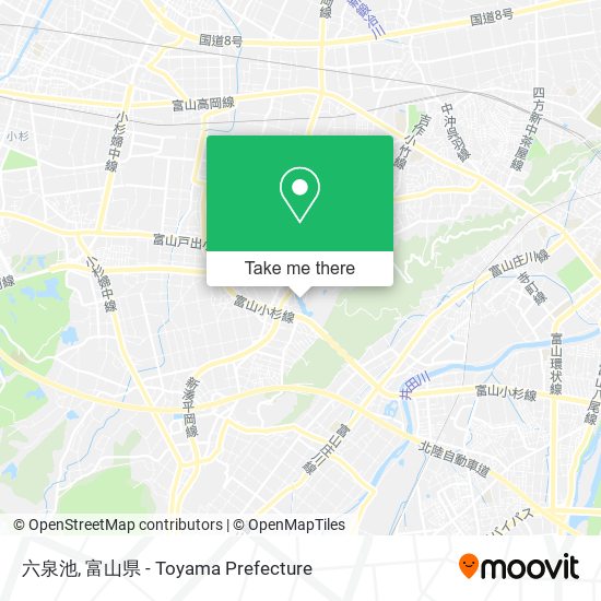 六泉池 map