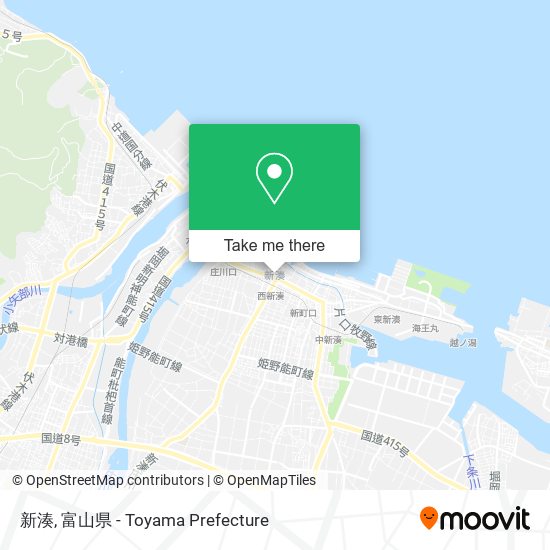 新湊 map