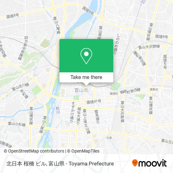 北日本 桜橋 ビル map