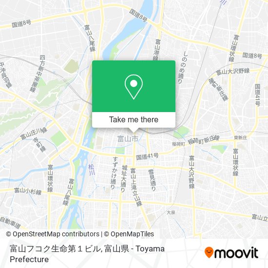 富山フコク生命第１ビル map