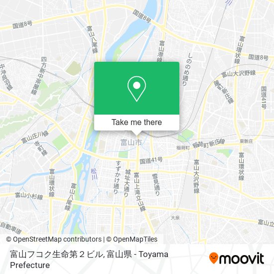 富山フコク生命第２ビル map