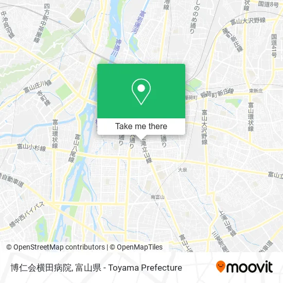 博仁会横田病院 map