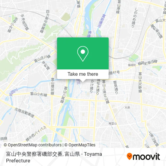 富山中央警察署磯部交番 map