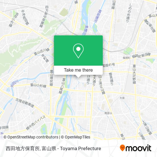 西田地方保育所 map