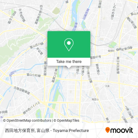 西田地方保育所 map