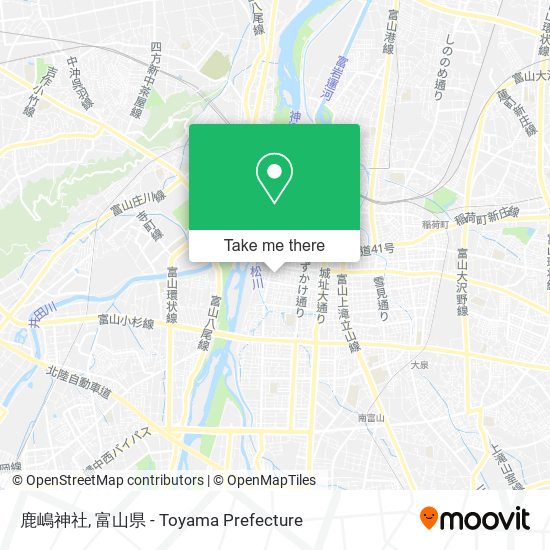 鹿嶋神社 map