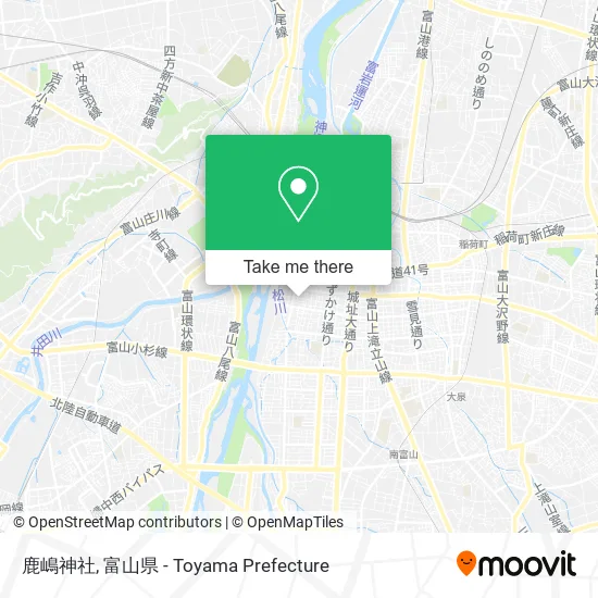鹿嶋神社 map