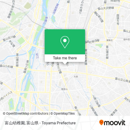 富山幼稚園 map