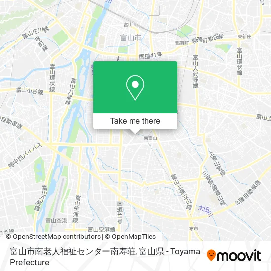 富山市南老人福祉センター南寿荘 map