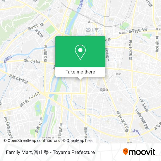 Family Mart map