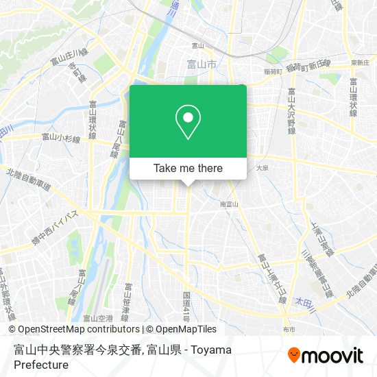 富山中央警察署今泉交番 map