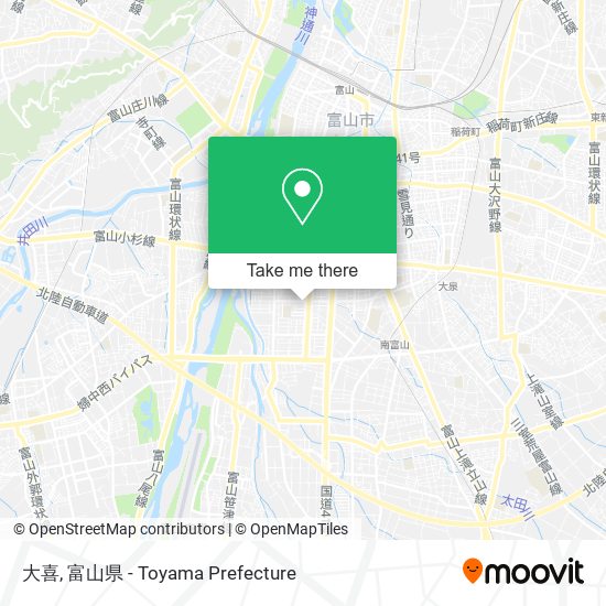 大喜 map