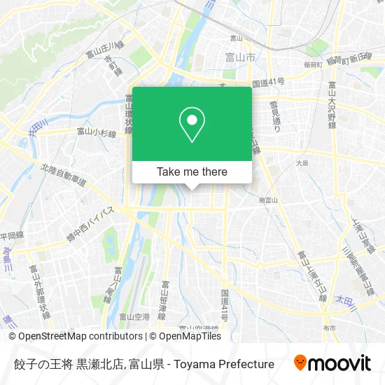 餃子の王将 黒瀬北店 map