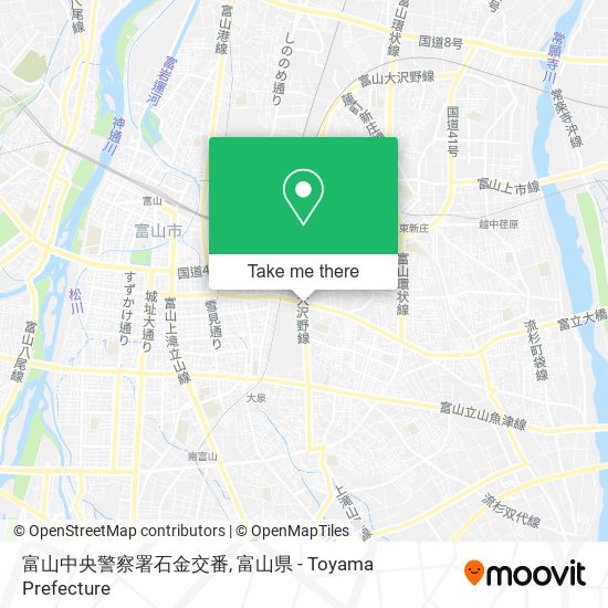 富山中央警察署石金交番 map