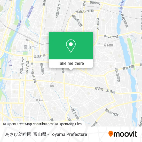 あさひ幼稚園 map