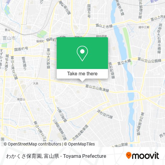 わかくさ保育園 map