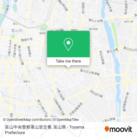 富山中央警察署山室交番 map