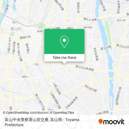 富山中央警察署山室交番 map