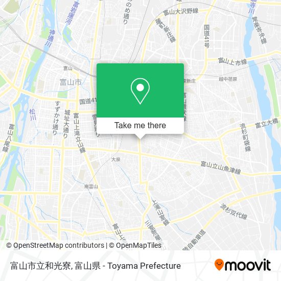 富山市立和光寮 map