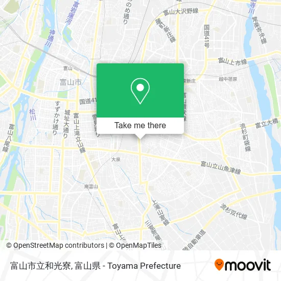 富山市立和光寮 map