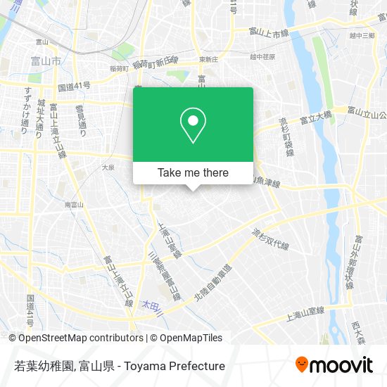若葉幼稚園 map