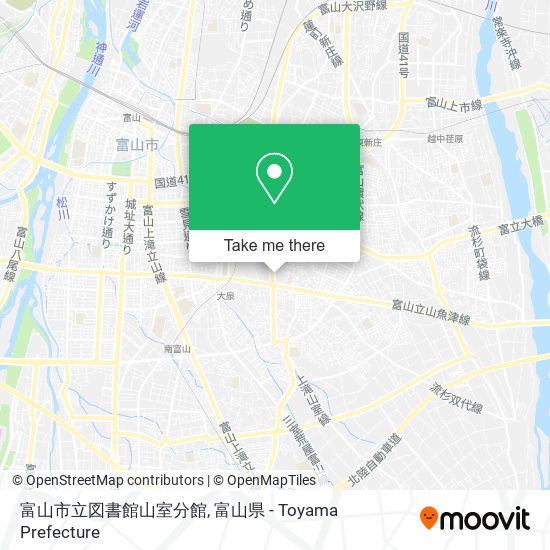 富山市立図書館山室分館 map