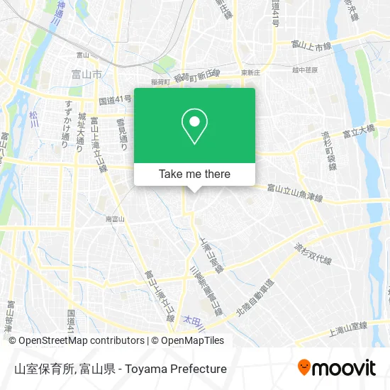 山室保育所 map