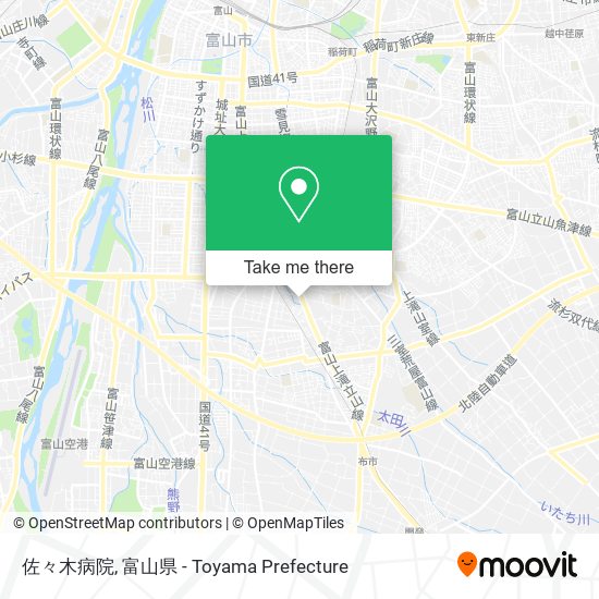 佐々木病院 map