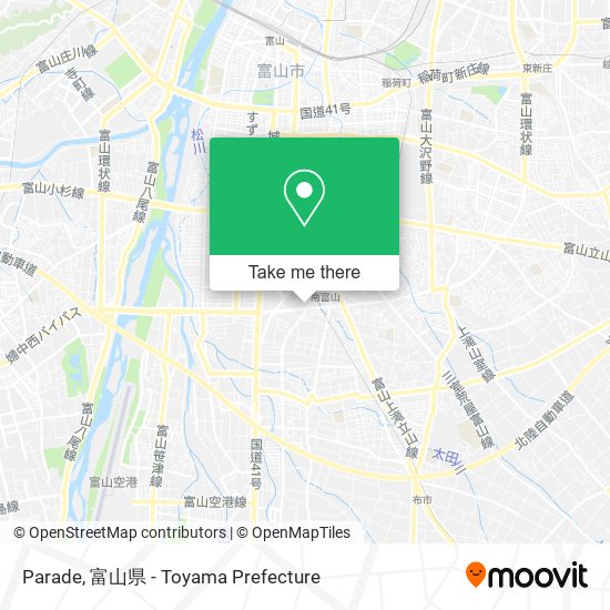 Parade map