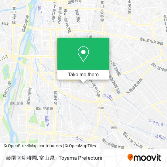 藤園南幼稚園 map