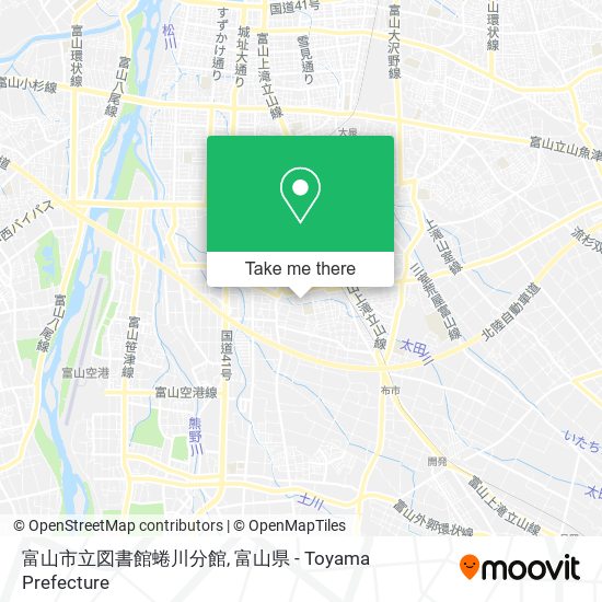 富山市立図書館蜷川分館 map