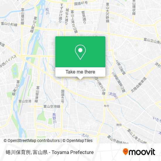 蜷川保育所 map