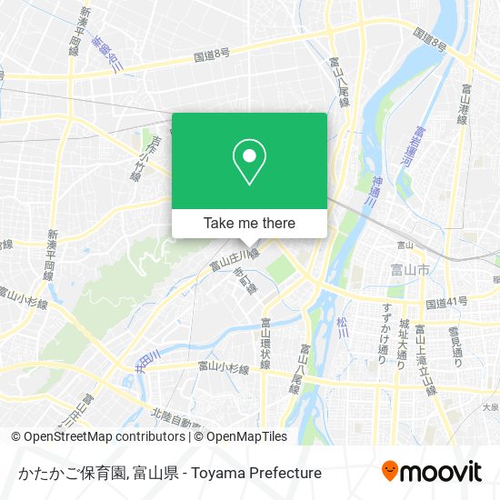 かたかご保育園 map