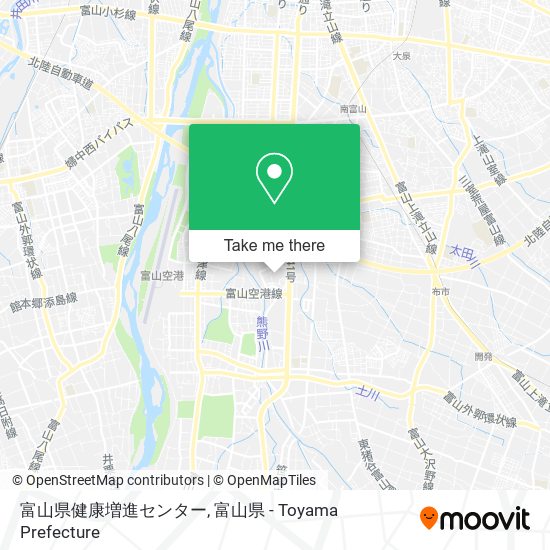 富山県健康増進センター map