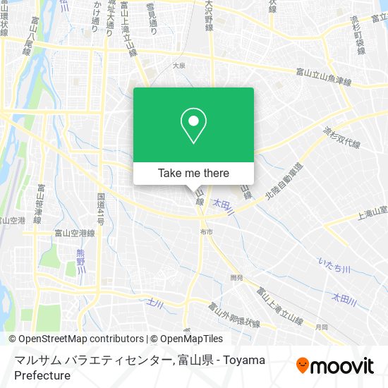 マルサム バラエティセンター map