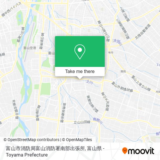 富山市消防局富山消防署南部出張所 map