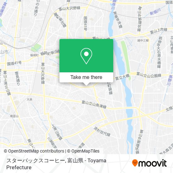 スターバックスコーヒー map
