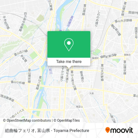 総曲輪フェリオ map