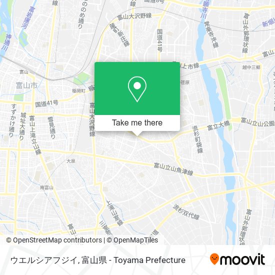 ウエルシアフジイ map