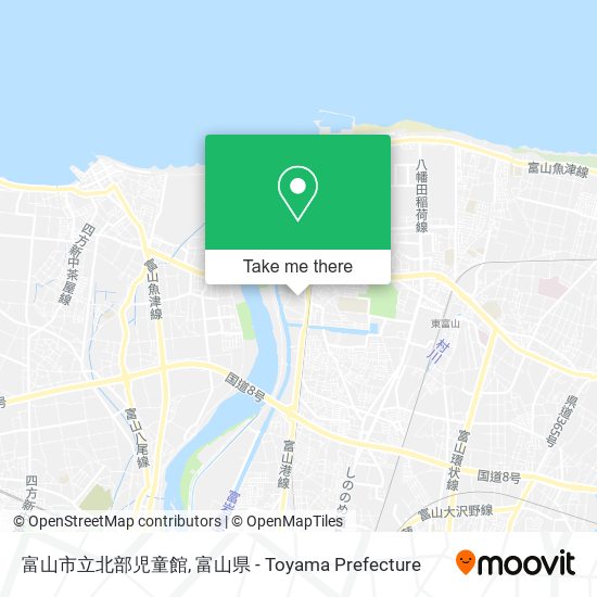 富山市立北部児童館 map