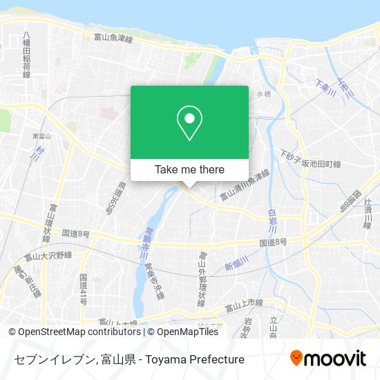セブンイレブン map