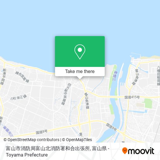 富山市消防局富山北消防署和合出張所 map