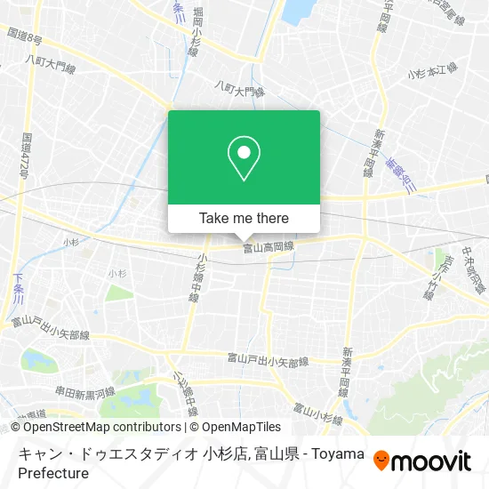 キャン・ドゥエスタディオ 小杉店 map