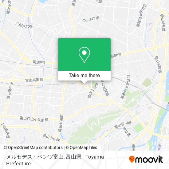 メルセデス・ベンツ富山 map