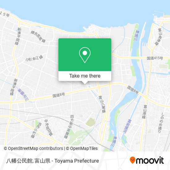 八幡公民館 map