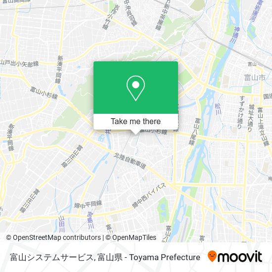 富山システムサービス map