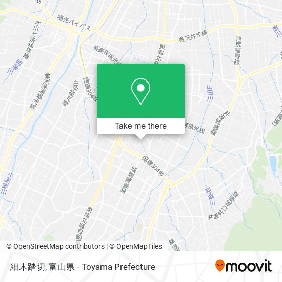 細木踏切 map