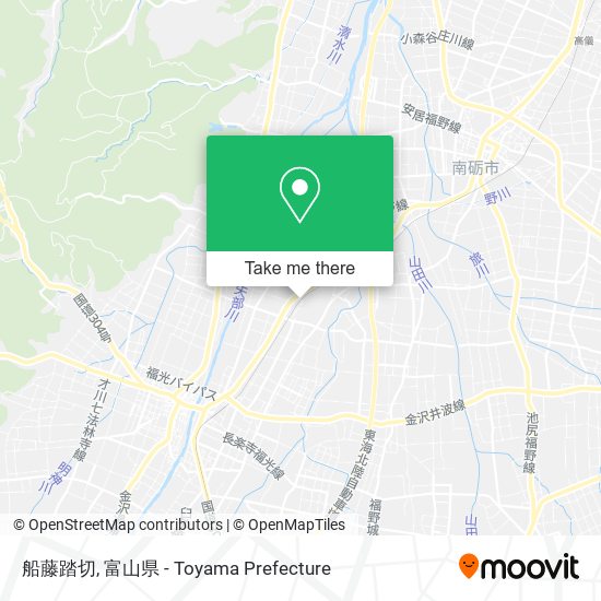 船藤踏切 map